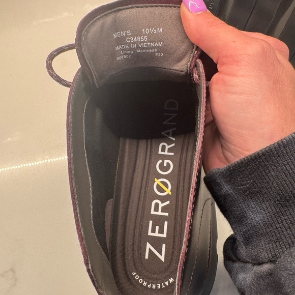 Cole Haan Men's Zerogrand Waterproof Chukka Boot - Pinot/Magnet - Picture 10 of 10